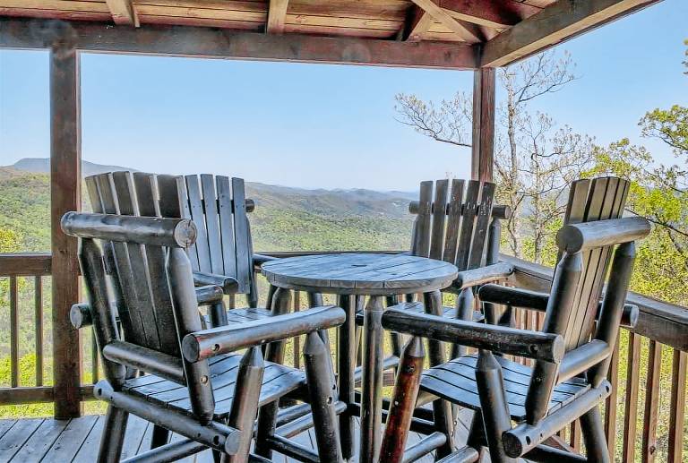 All Year Mountain/Sunset Views Updated cabin Best view in Lake Lure — photo 3