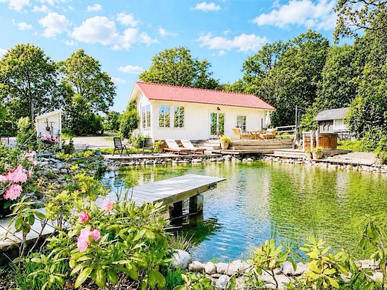 Ferienhaus in Lerum, Floda f&uuml;r max. 6 Personen