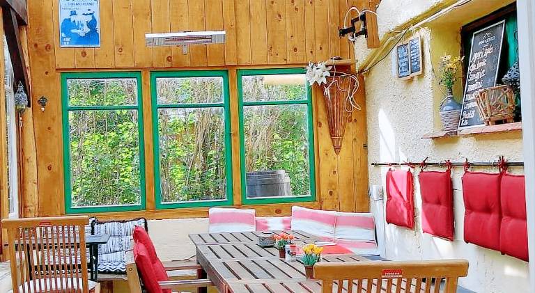 Cabane randonneur au camping — photo 3