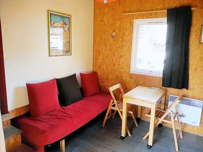 Camping-Caravaneige l'Iscle de Prelles - Chalet Confort Type Modulo 18 - 18 m² / 1 bedroom - sheltered terrace 15 m² 4 people — photo 2