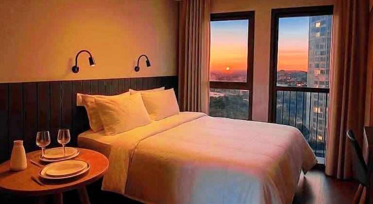 Holiday apartment with 1 room for 2 persons in Olímpia