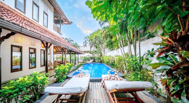 Villa with pool in Kuta