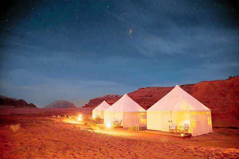 Leirintä Wadi Rum Village