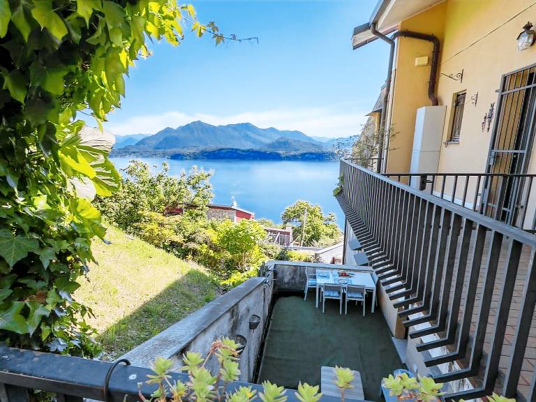 Ferienwohnung in Carcioni, Lesa für max. 3 Personen