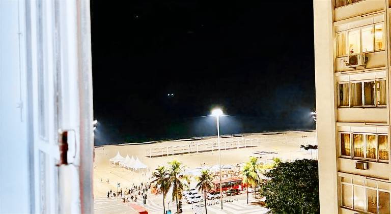 Copacabana Beach in Leme