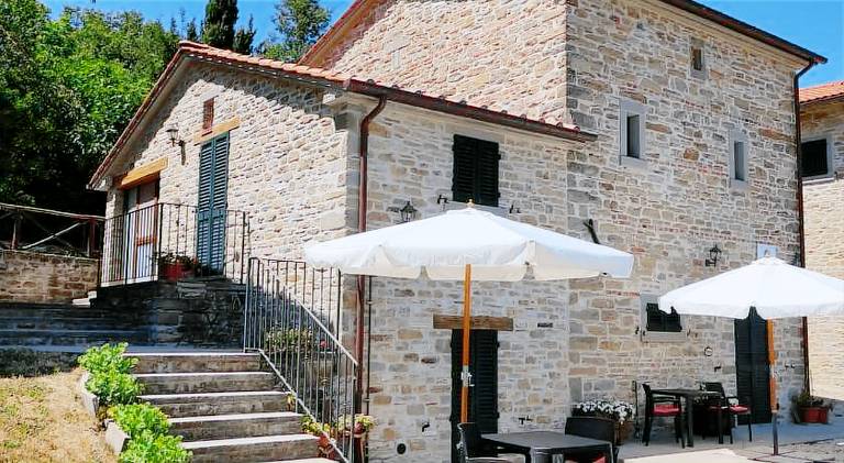 Apartment with garden in Bagno di Romagna