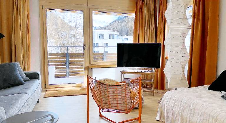 Holiday apartment with 1 room for 3 persons in Davos