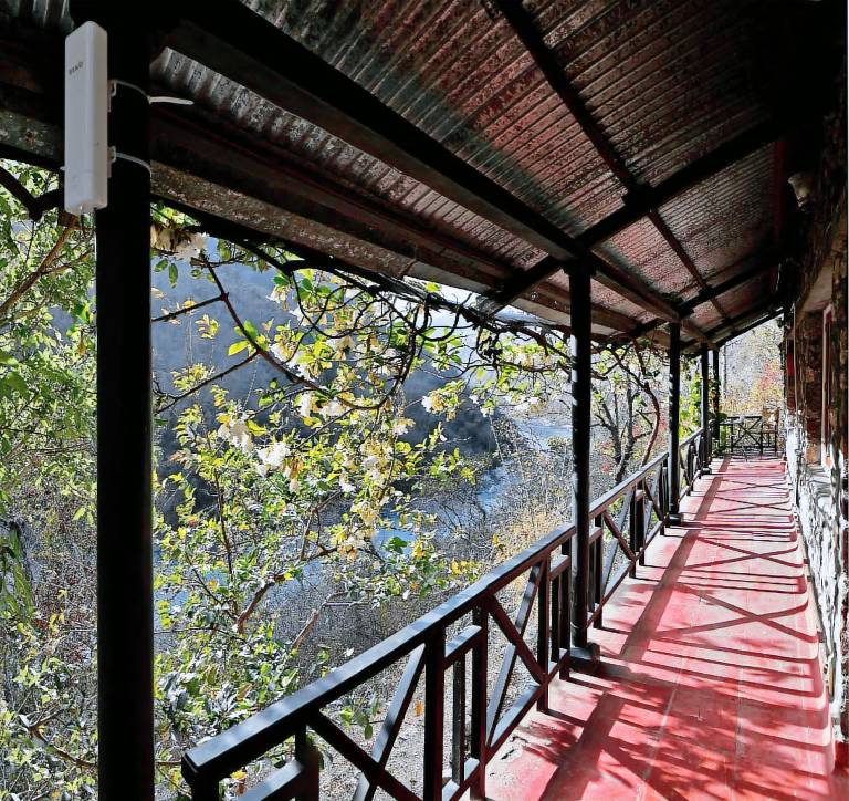 Neemrana's Glasshouse on the Ganges in Rishikesh