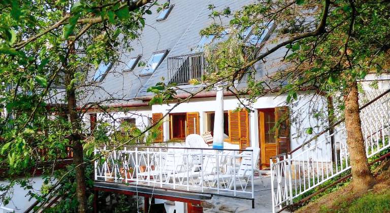 Fewo Brettmuhle, Ferienwohnung im Erzgebirge mit einzigartigem Wellness-Badezimmer, Sauna und Kamin — photo 2