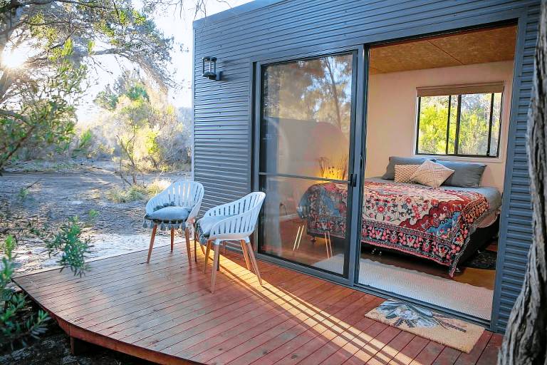 Cabin  American River