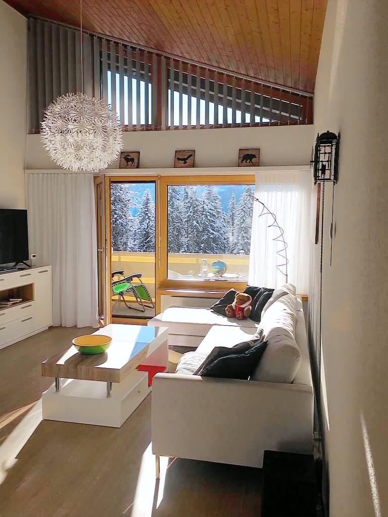 Ferienwohnung mit Hund in Arosa f&uuml;r max. 4 Personen