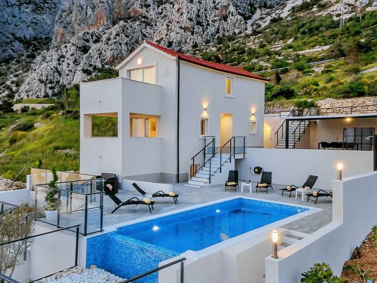 Ferienhaus in Drašnice, Podgora f&uuml;r max. 5 Personen