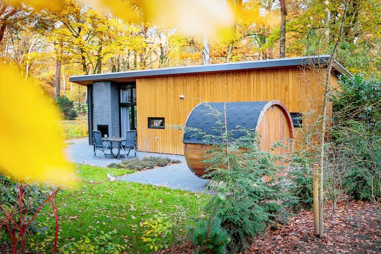 Bungalow mit Hund in Wekerom, Gelderland f&uuml;r max. 4 Personen