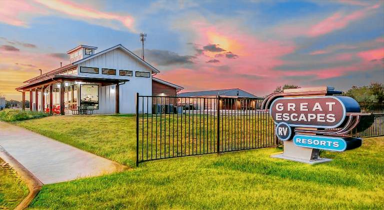 Great Escapes RV Resort Bryan College Station in Bryan, TX