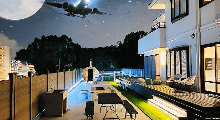 Villa with hot tub & pool in Fukuoka