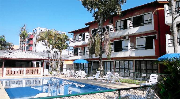 Apartment with pool in Ubatuba
