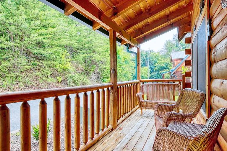 Cabin with private pool — photo 4