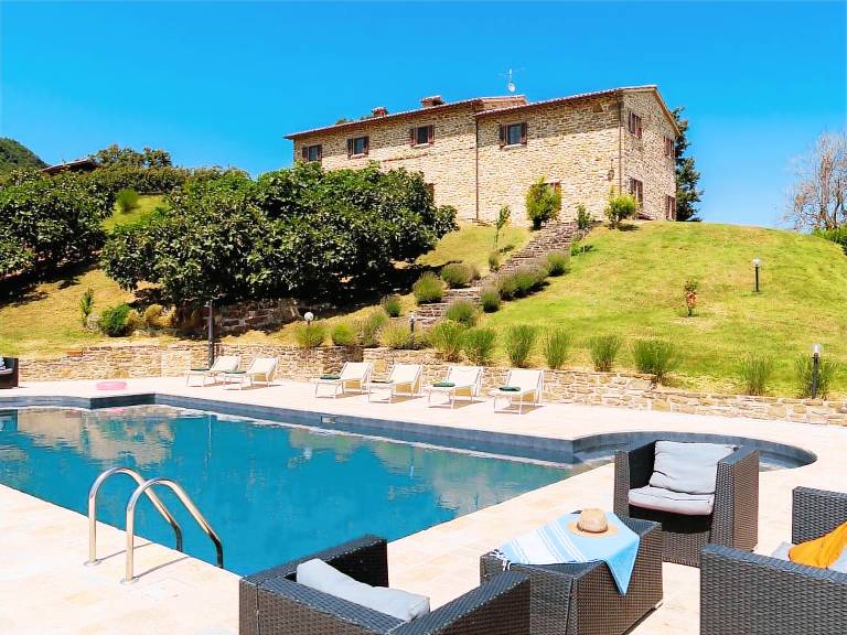 Ferienhaus in Apecchio f&uuml;r max. 13 Personen