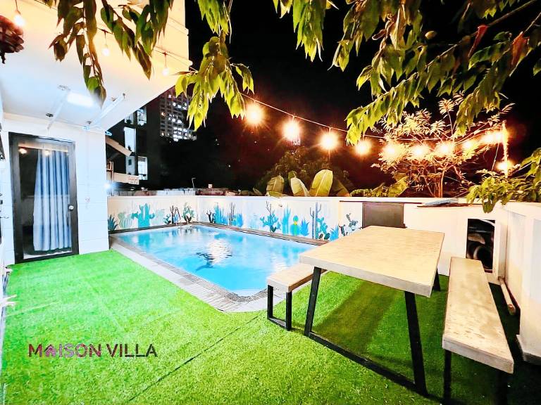 Villa with pool, yard & BBQ | Water view | Good for workation in Ho Chi Minh City