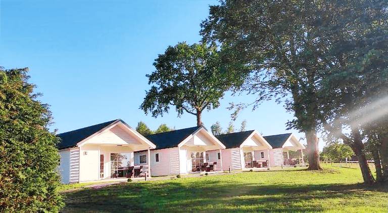 Holiday apartment with yard, barbeque & terrace in Darlowo