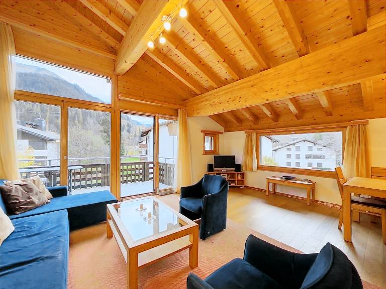 Ferienwohnung in Klosters-Serneus f&uuml;r max. 4 Personen