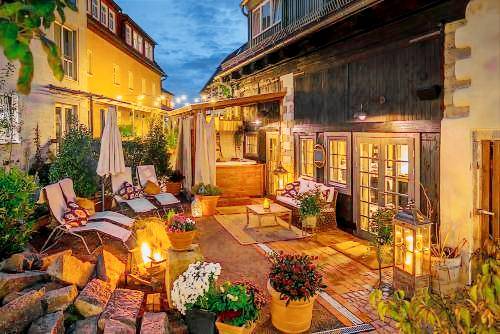 Boutique Apartments im ehem Weingut, Sauna, Hofgarten, Goldenes Fass in Meissen