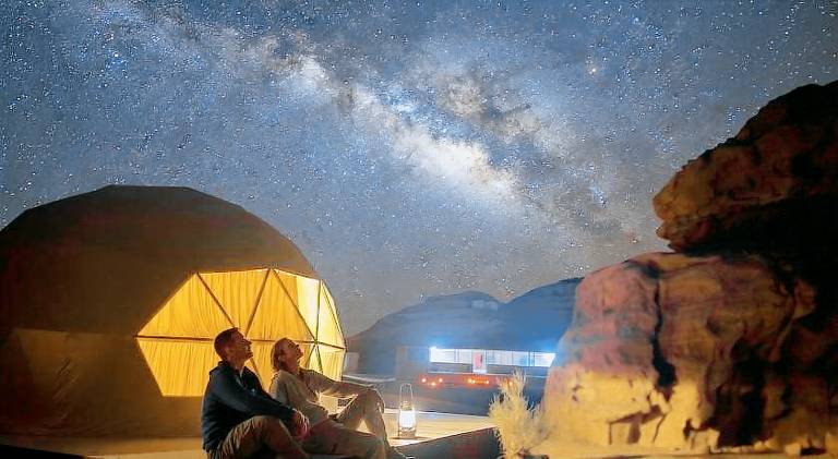 Rehana rum luxury camp in Aqaba