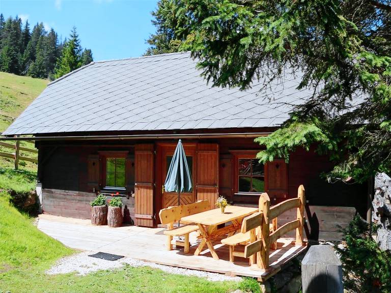 Ferienhaus mit Hund in Reichenfels, Klippitztörl f&uuml;r max. 8 Personen