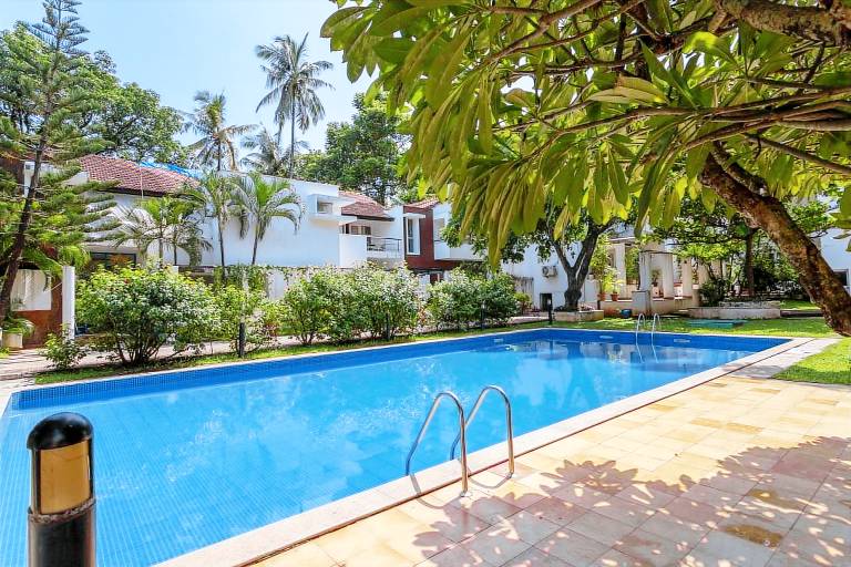 Wonderful villa with barbeque & pool | Good for workation | Dogs allowed in Calangute