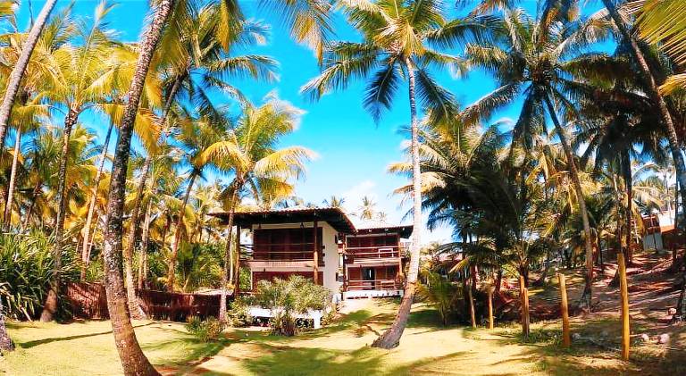 Holiday apartment with yard | Pet-friendly in Maraú