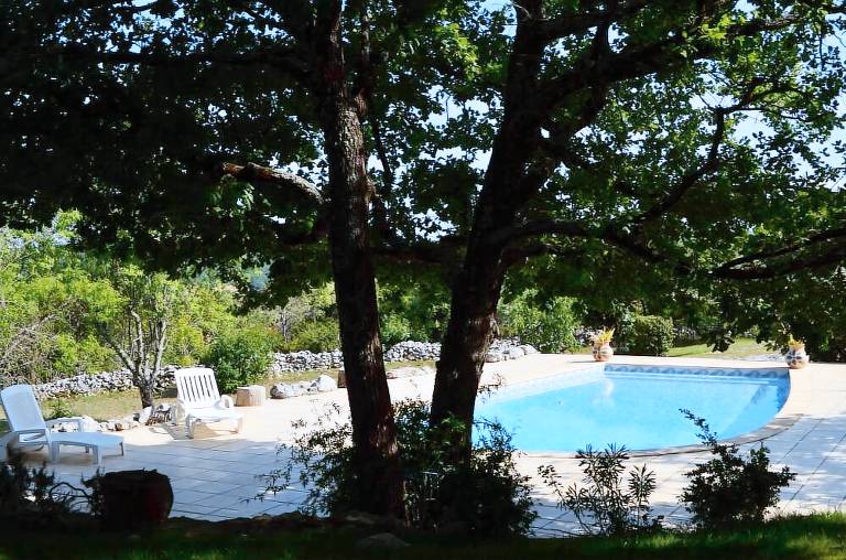 Maison de vacances Lussan
