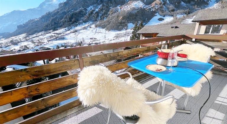 Pleasant rental apartment | Dogs allowed in Leukerbad
