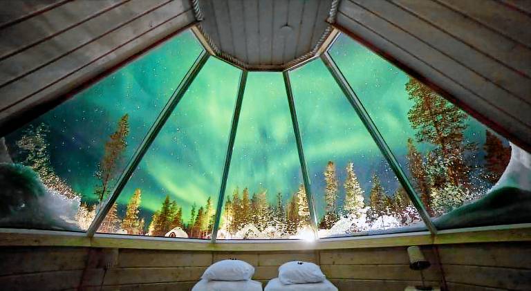 Northern Lights Village Pyha in Pelkosenniemi