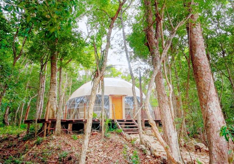 Kempingezés  Tulum