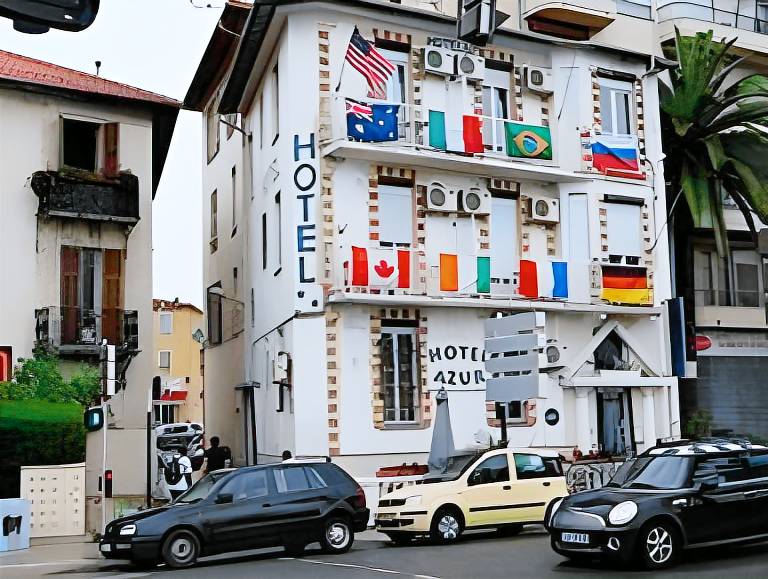 Hotel Azur in Saint-Laurent-du-Var