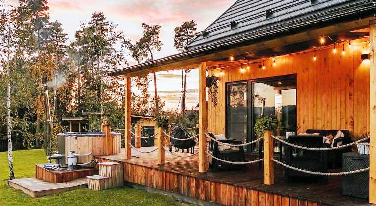 Domek w stylu alpejskim Mszana Dolna