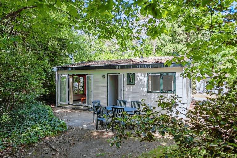 Chalet with terrace, heated pool & garden in Epe