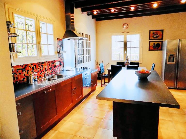 House with barbecue, patio & garden | Pool view — photo 4