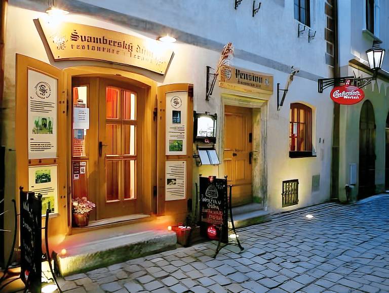 Hotel Svambersky dum in Cesky Krumlov