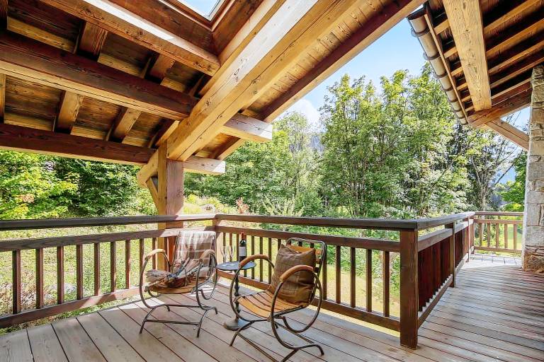 Chalet with terrace, garden & sauna | Mountain view — photo 3