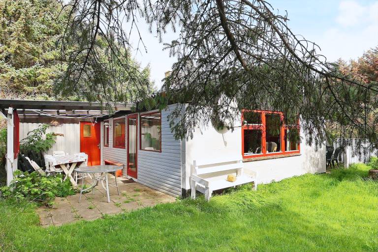 Ferienhaus mit Hund inNr. Lyngby Strand, Nørre Lyngby  f&uuml;r max. 6 Personen