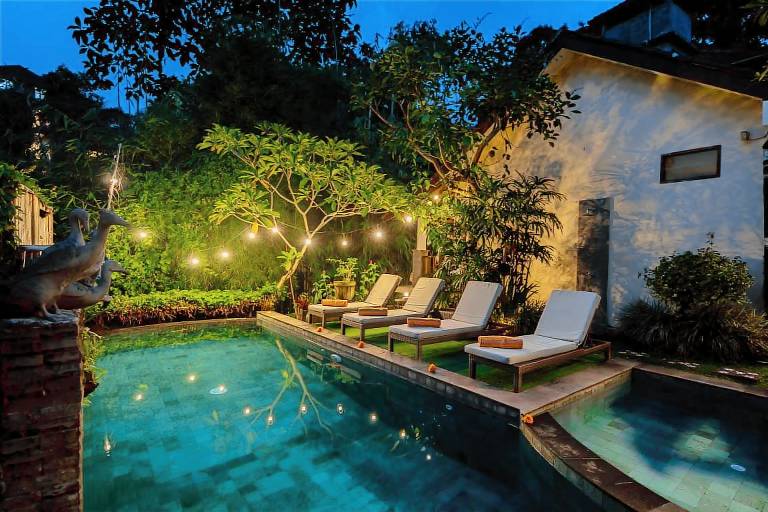 Serviced apartment with yard, pool & terrace | Dogs allowed in Ubud