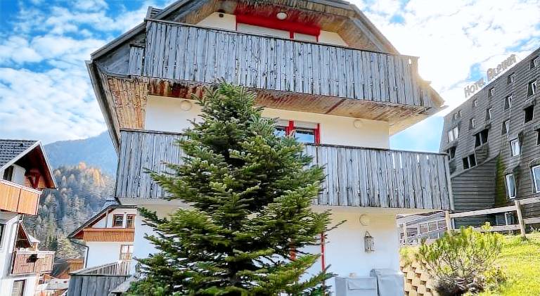 Rental apartment with patio in Kranjska Gora