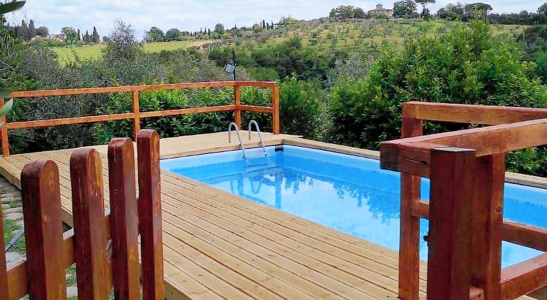 Vacation home with terrace, pool & BBQ — photo 2