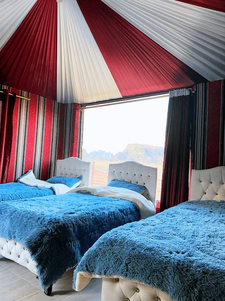 Wadi rum sunset camp in Aqaba