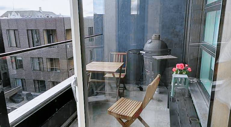 Room in modern downtown apt with private bathroom — photo 4