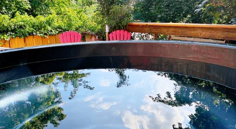 Gite au Manoir des Sens avec bain nordique jacuzzi — photo 4