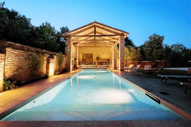 GLAMPING Canonici di San Marco - Azienda Agricola Il Decumano: TENDA DELUXE BAMBOO 50 MQ. — photo 3