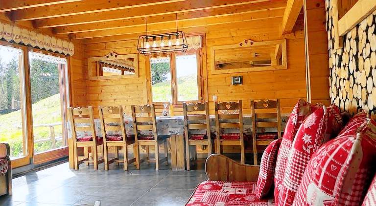 Chalet SPA Le Coin De Paradis Nathalie MN La rouge — photo 3