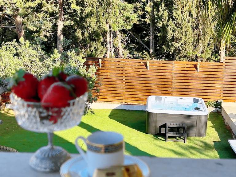 Nice vacation home with garden, terrace & private pool | Garden view | Pets are welcome — photo 2